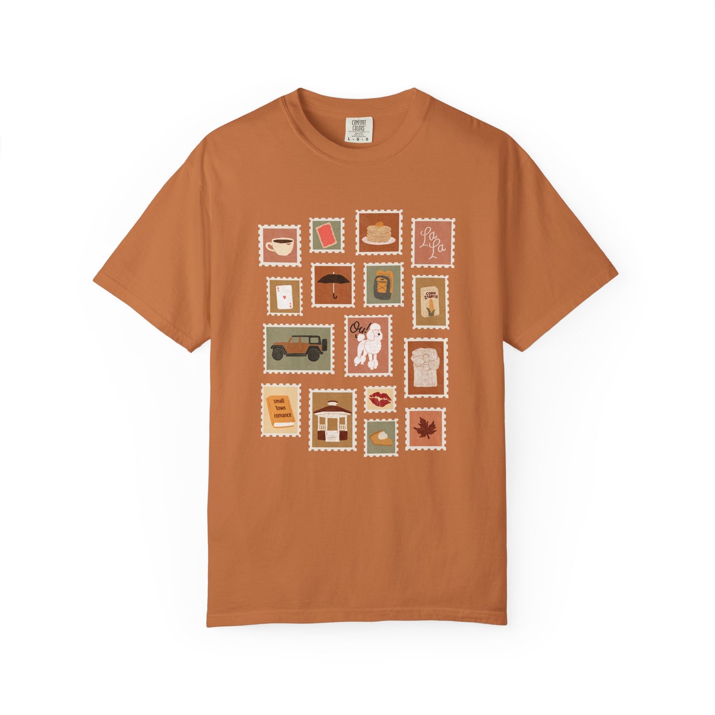 Autumn Stamps Tee