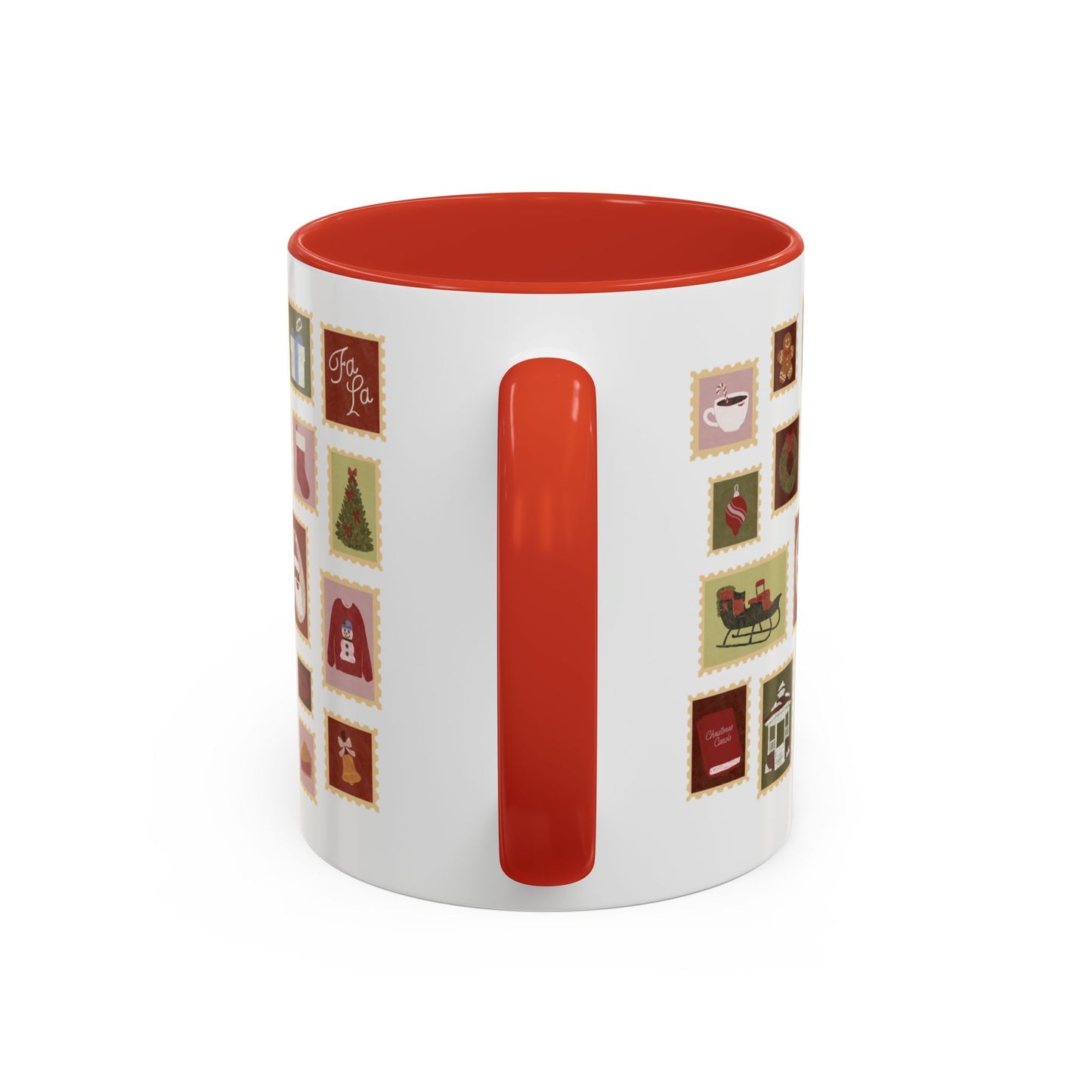 Holiday Stamps Mug