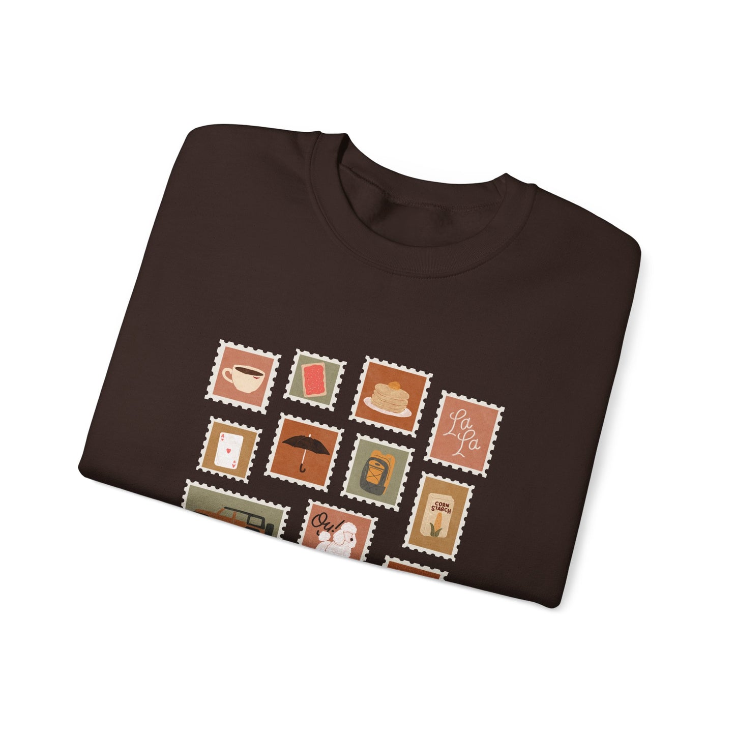 Autumn Stamps Gilden Crewneck