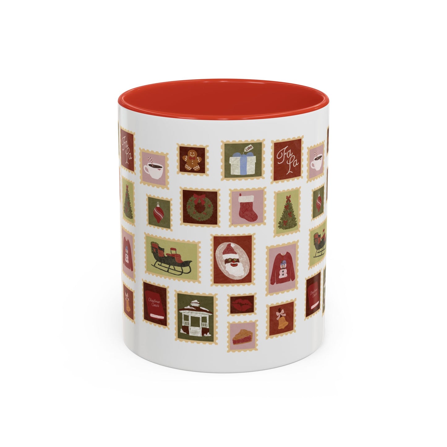 Holiday Stamps Mug
