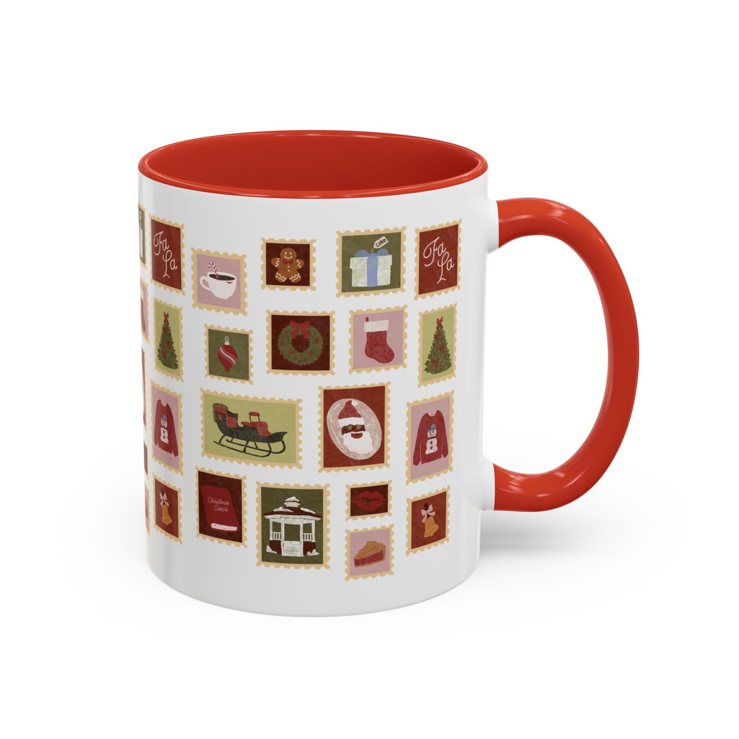 Holiday Stamps Mug