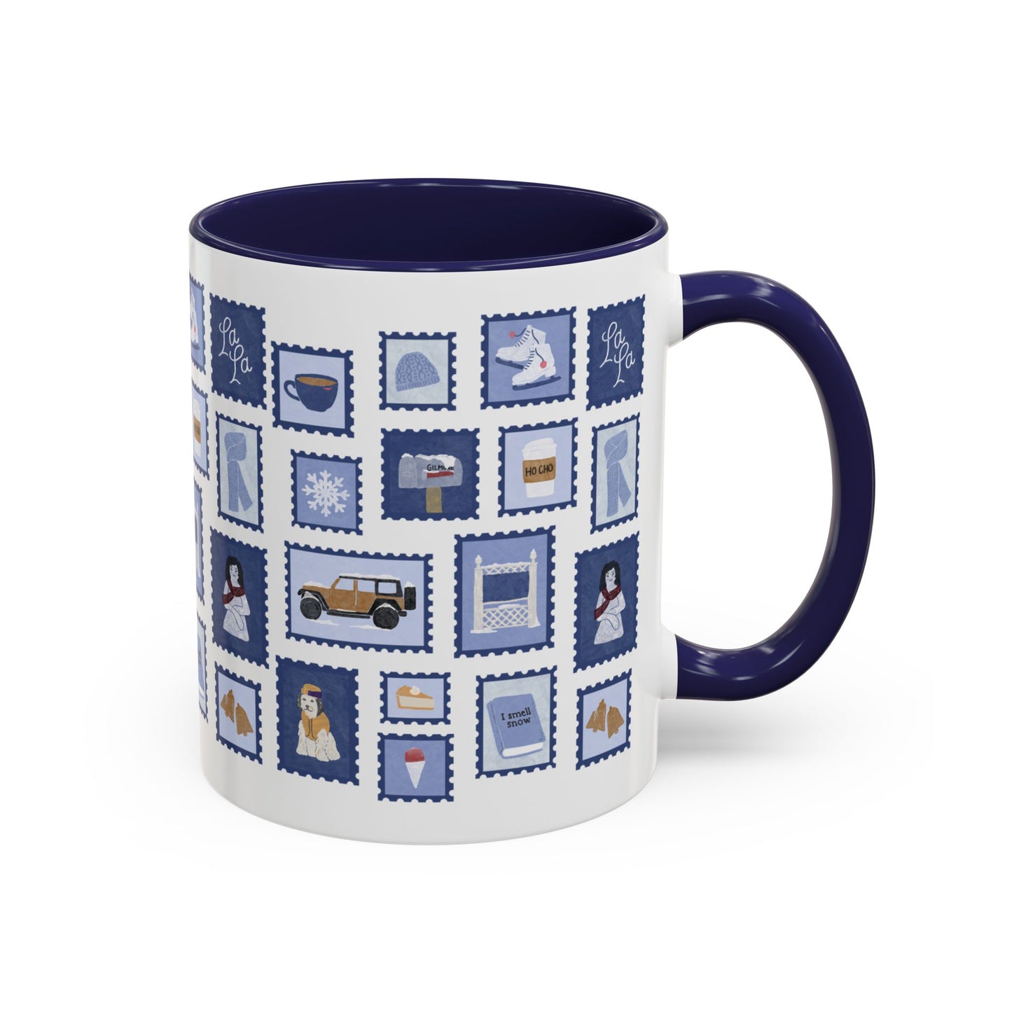 Winter Stamps Mug