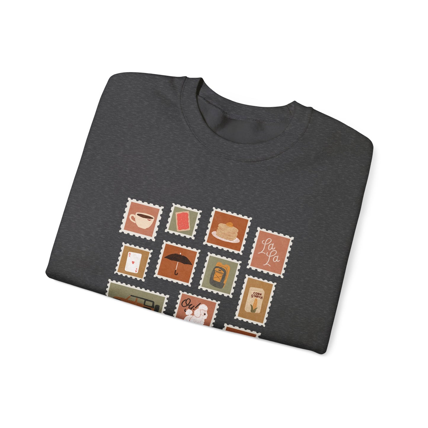 Autumn Stamps Gilden Crewneck