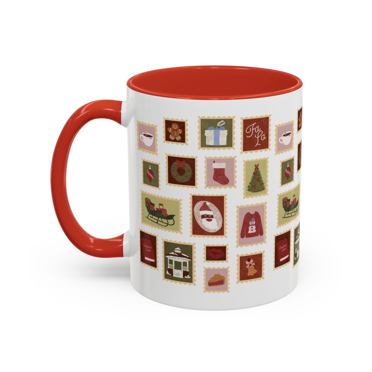 Holiday Stamps Mug