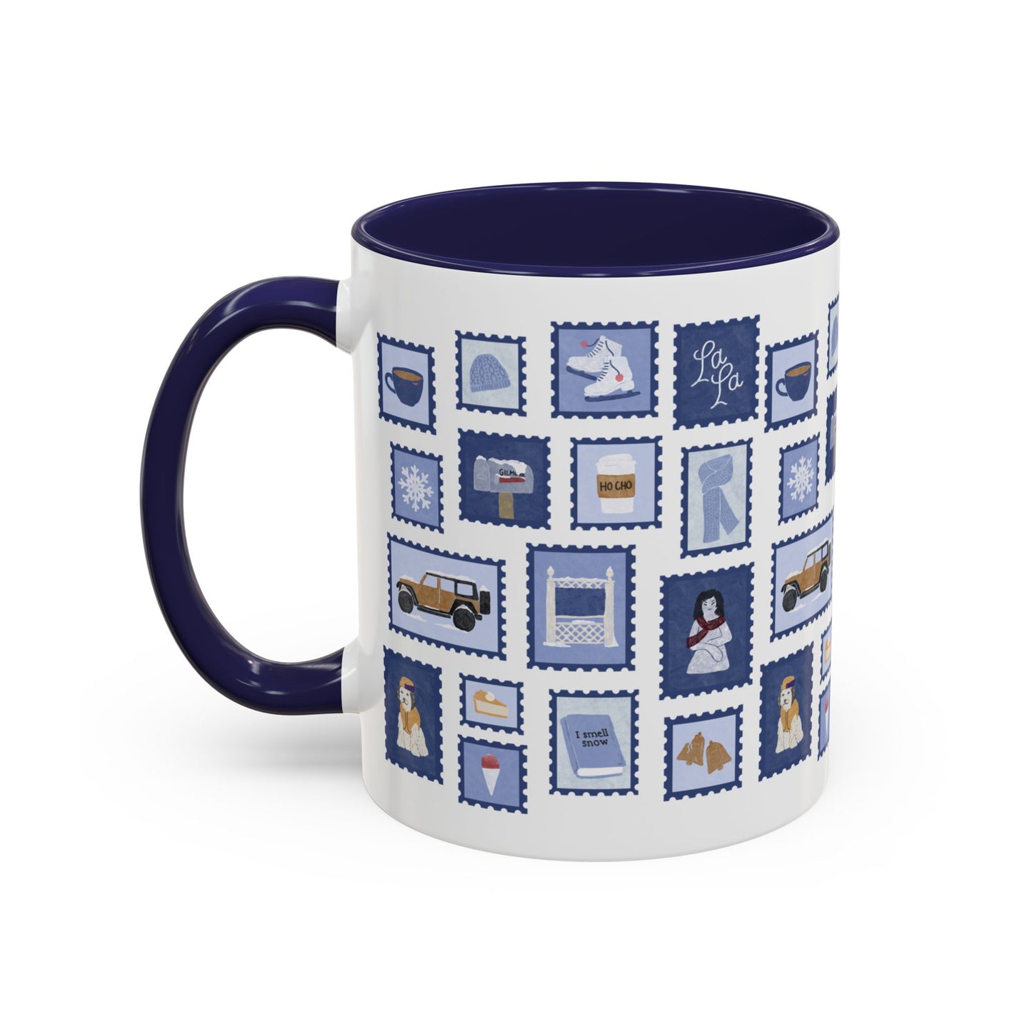 Winter Stamps Mug
